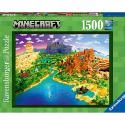 Ravensburger Minecraft World of Minecraft 1500 Piece Puzzle