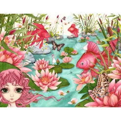 Ravensburger Minu's Pond Daydreams 500 Piece Jigsaw Puzzle