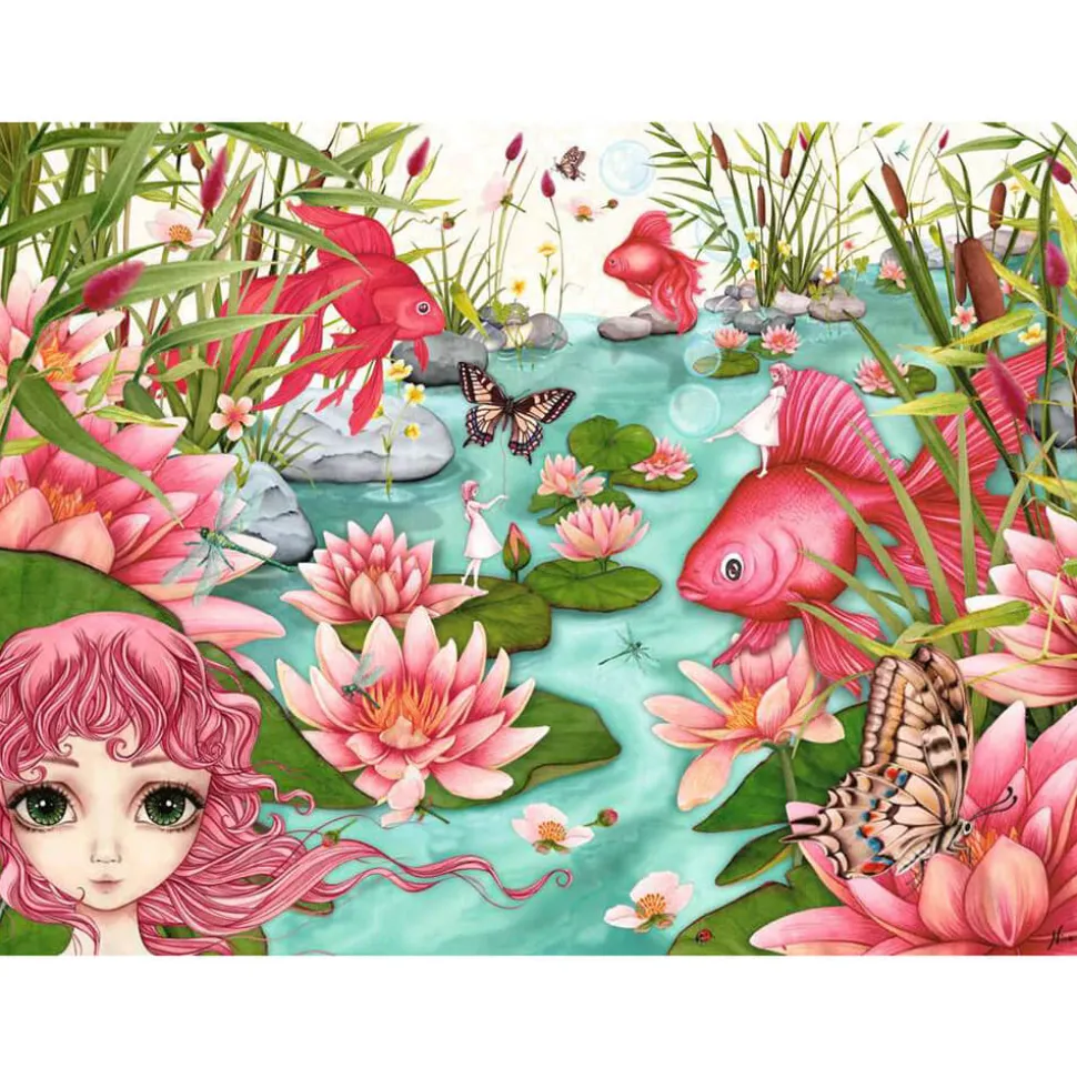 Ravensburger Minu's Pond Daydreams 500 Piece Jigsaw Puzzle