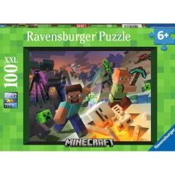 Ravensburger Monster Minecraft 100 Piece Jigsaw Puzzle