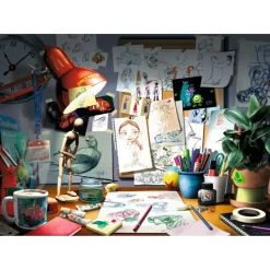 Ravensburger Pixar Artist's Desk 1000pc Puzzle
