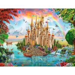 Ravensburger Rainbow Castle 100 Piece Jigsaw Puzzle