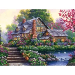 Ravensburger Romantic Cottage 1000 Pc