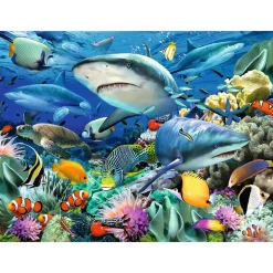 Ravensburger Shark Reef 100 Piece Jigsaw Puzzle
