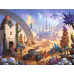 Ravensburger Space Storm Strike Escape 368 Piece Jigsaw Puzzle