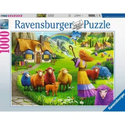 Ravensburger The Happy Sheep Yarn Shop 1000 Piece Jigsaw Puzzle