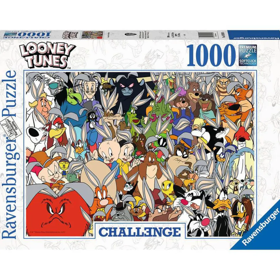 Ravensburger WB Looney Tunes Challenge 1000 Piece Jigsaw Puzzle