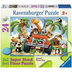 Ravensburger 4-Wheeling 24pc Floor Puzzle