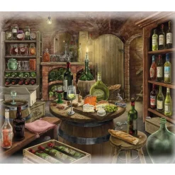 Ravensburger Wine Cellar Escape 99 Piece Jigsaw Puzzle