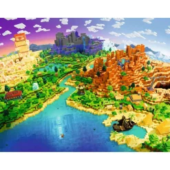 Ravensburger World of Minecraft 1500 Piece Jigsaw Puzzle