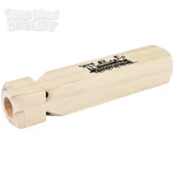 Rhode Island Novelty 7.5" Wooden Train Whistle