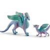 Schleich Bayala Blossom Dragon Mother and Baby