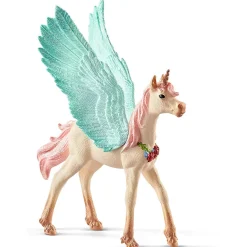 Schleich Bayala Decorated Unicorn Pegasus Foal Figure