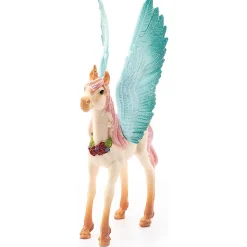 Schleich Bayala Decorated Unicorn Pegasus Foal Figure