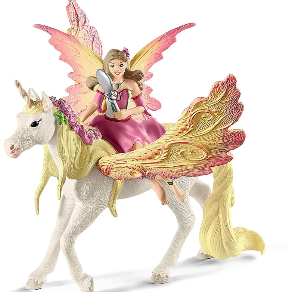 Schleich Bayala Fairy Feya with Pegasus Unicorn Playset