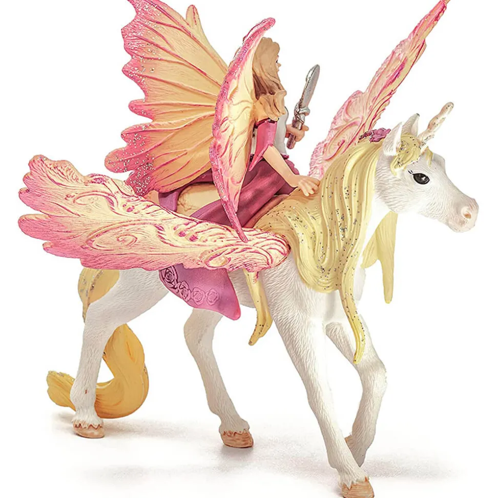 Schleich Bayala Fairy Feya with Pegasus Unicorn Playset