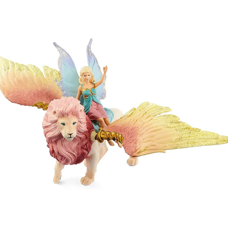 Schleich Bayala Fairy In Flight On Winged Lion