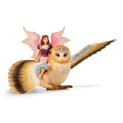 Schleich Bayala Fairy in Flight in Glam-Owl