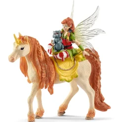 Schleich Bayala Fairy Marween with Glitter Unicorn Playset