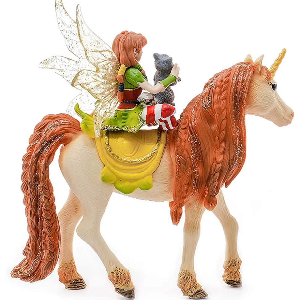 Schleich Bayala Fairy Marween with Glitter Unicorn Playset