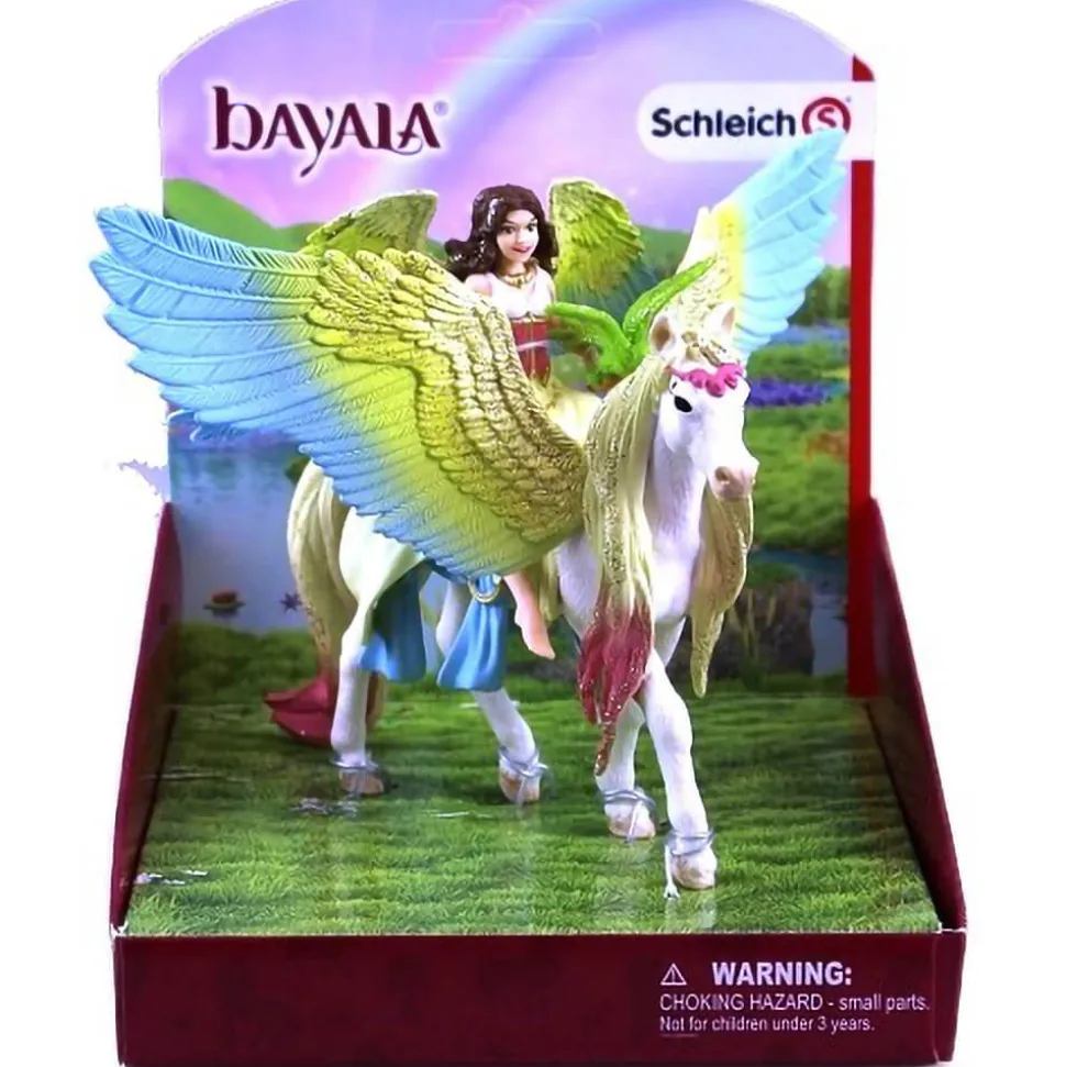 Schleich Bayala Fairy Surah with Glitter Pegasus Playset
