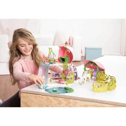 Schleich Bayala Glittering Flower House with Unicorns Lake and Stable