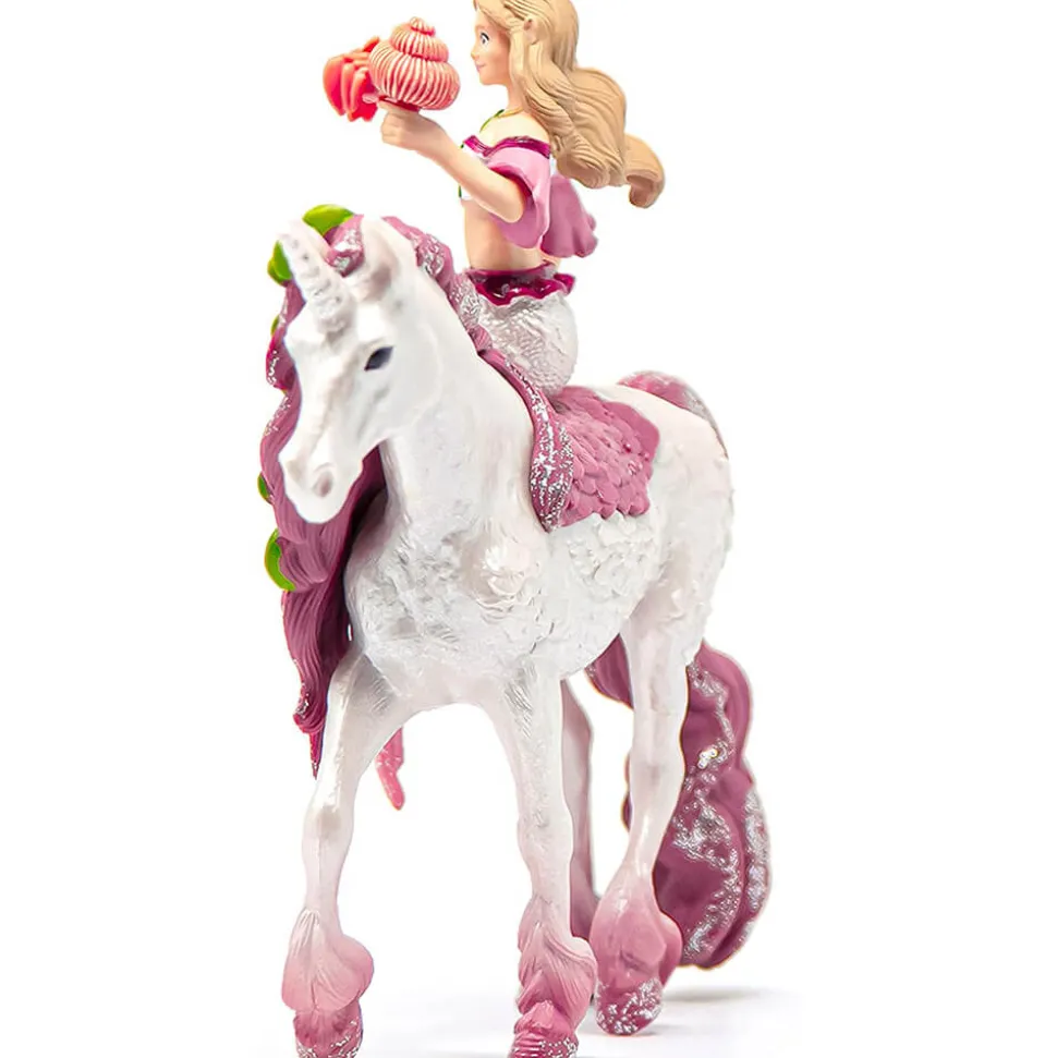 Schleich Bayala Mermaid Feya On Underwater Unicorn