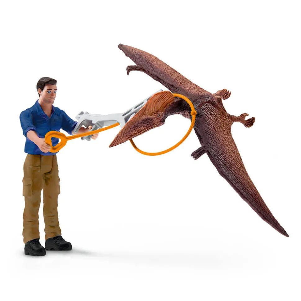 Schleich Dinosaurs Jetpack Chase Playset