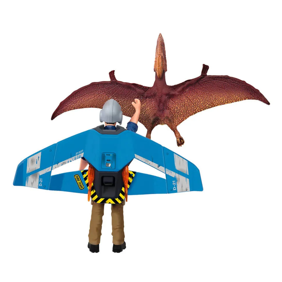 Schleich Dinosaurs Jetpack Chase Playset