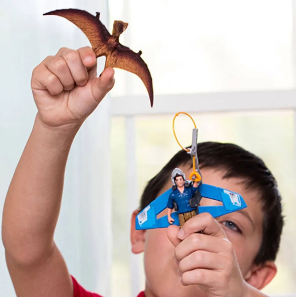 Schleich Dinosaurs Jetpack Chase Playset