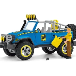 Schleich Dinosaurs Off-Road Vehicle with Dino Outpost Playset