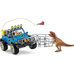 Schleich Dinosaurs Off-Road Vehicle with Dino Outpost Playset