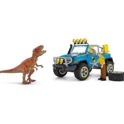 Schleich Dinosaurs Off-Road Vehicle with Dino Outpost Playset