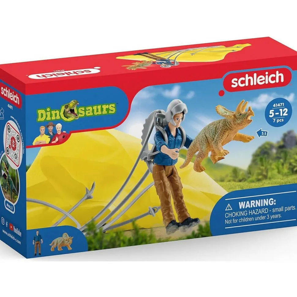 Schleich Dinosaurs Parachute Rescue