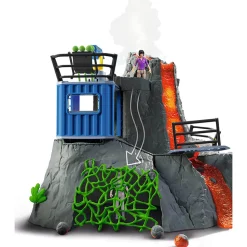 Schleich Dinosaurs Volcano Expedition Base Camp Playset