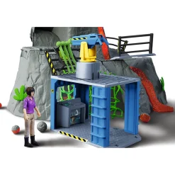 Schleich Dinosaurs Volcano Expedition Base Camp Playset