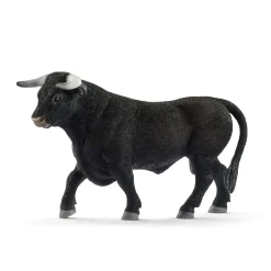 Schleich Farm World Black Bull Animal Figure