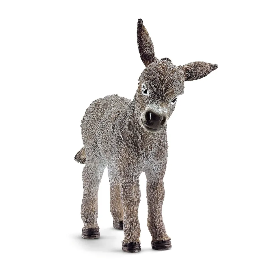 Schleich Farm World Donkey Foal Animal Figure
