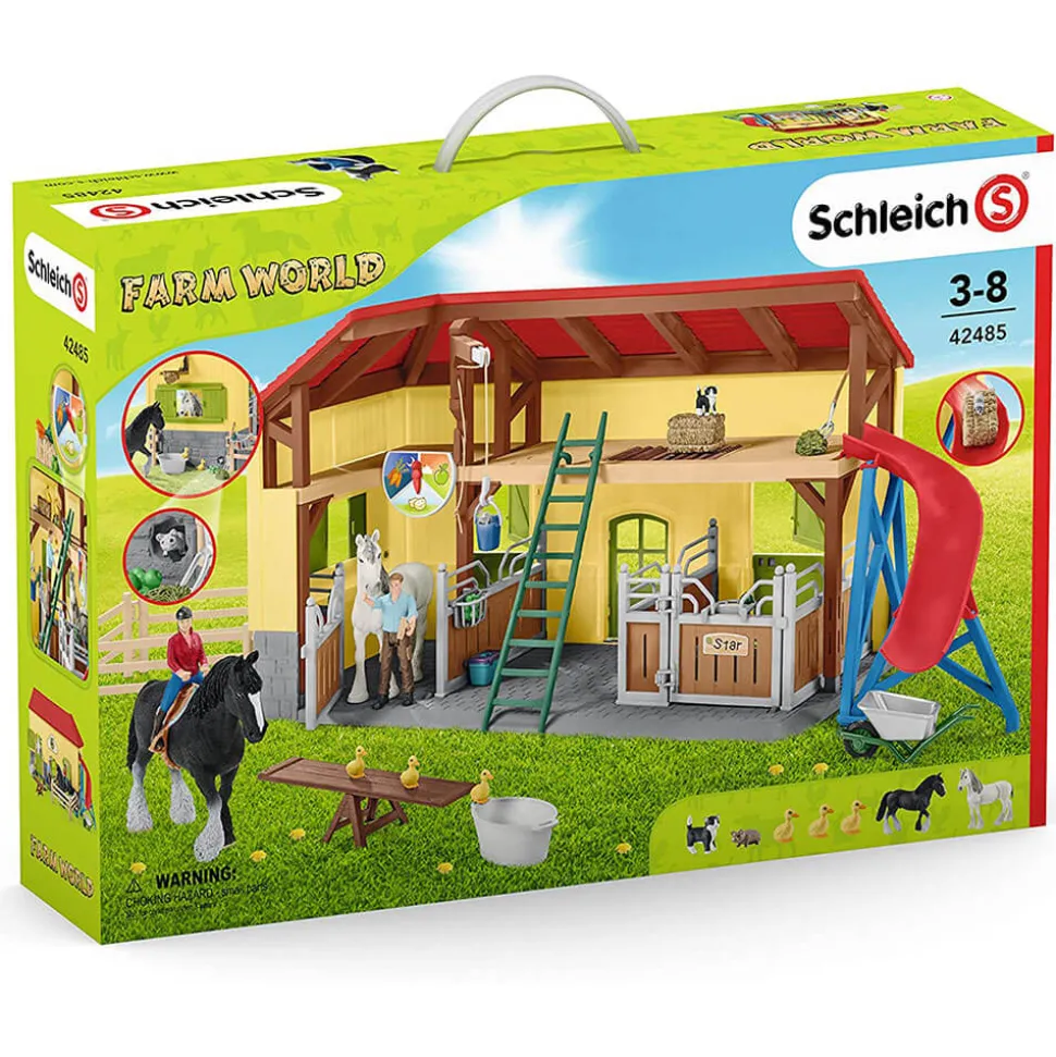 Schleich Farm World Horse Stable Playset