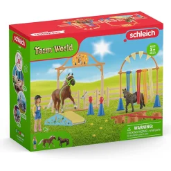 Schleich Farm World Pony Agility Training Playset
