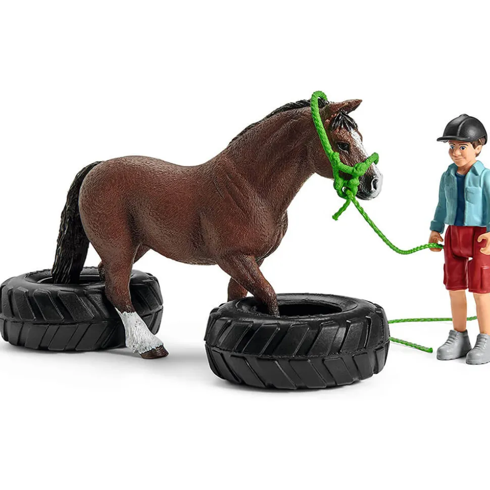 Schleich Farm World Pony Agility Race Playset