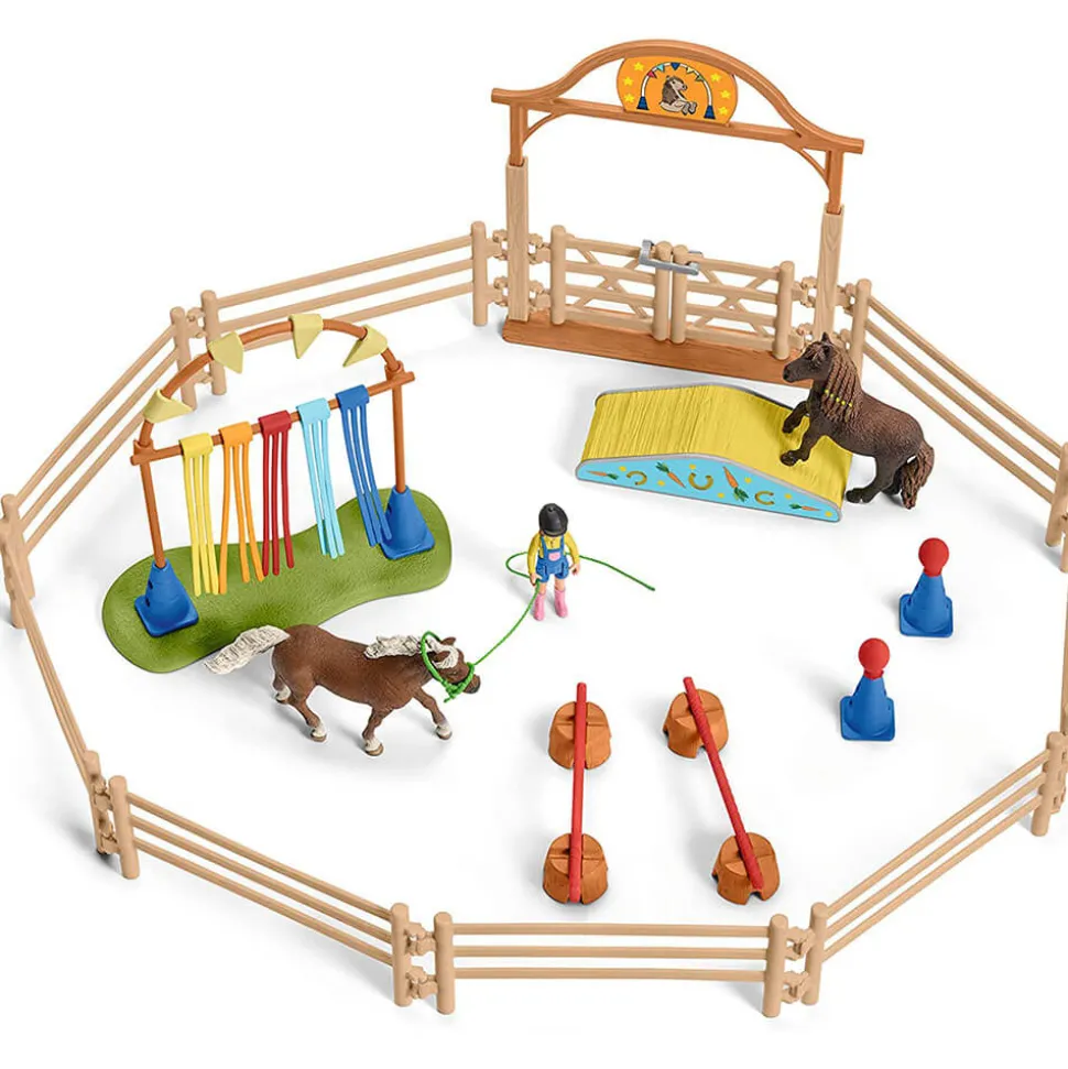 Schleich Farm World Pony Agility Training Playset