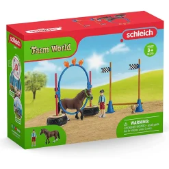 Schleich Farm World Pony Agility Race Playset