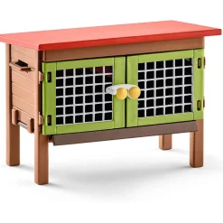 Schleich Farm World Rabbit Hutch Playset