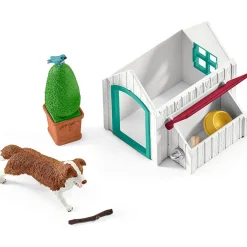 Schleich Horse Club Horse Club Hannah’S Guest Horses with Ruby The Dog Playset
