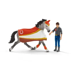 Schleich Horse Club Horse Club Mia's Vaulting Set