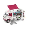 Schleich Horse Club Mobile Vet with Hanoverian Foal (42439)