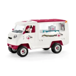 Schleich Horse Club Mobile Vet with Hanoverian Foal (42439)