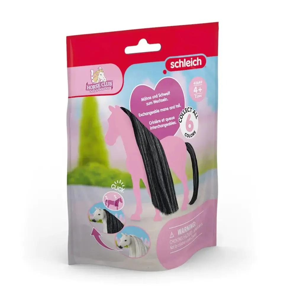 Schleich Horse Club Sofia's Beauties Hair Beauty Horses Black Accessor