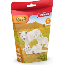 Schleich Wild Life Lion Mother with Cubs Playset